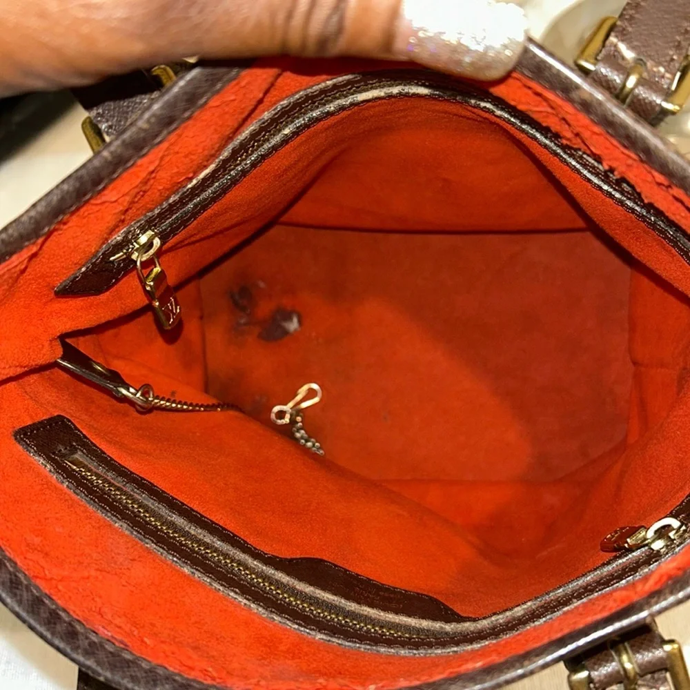 Louis Vuitton Damier Ebene mini Bucket Bag